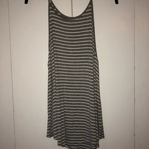 American Eagle Striped Tank L